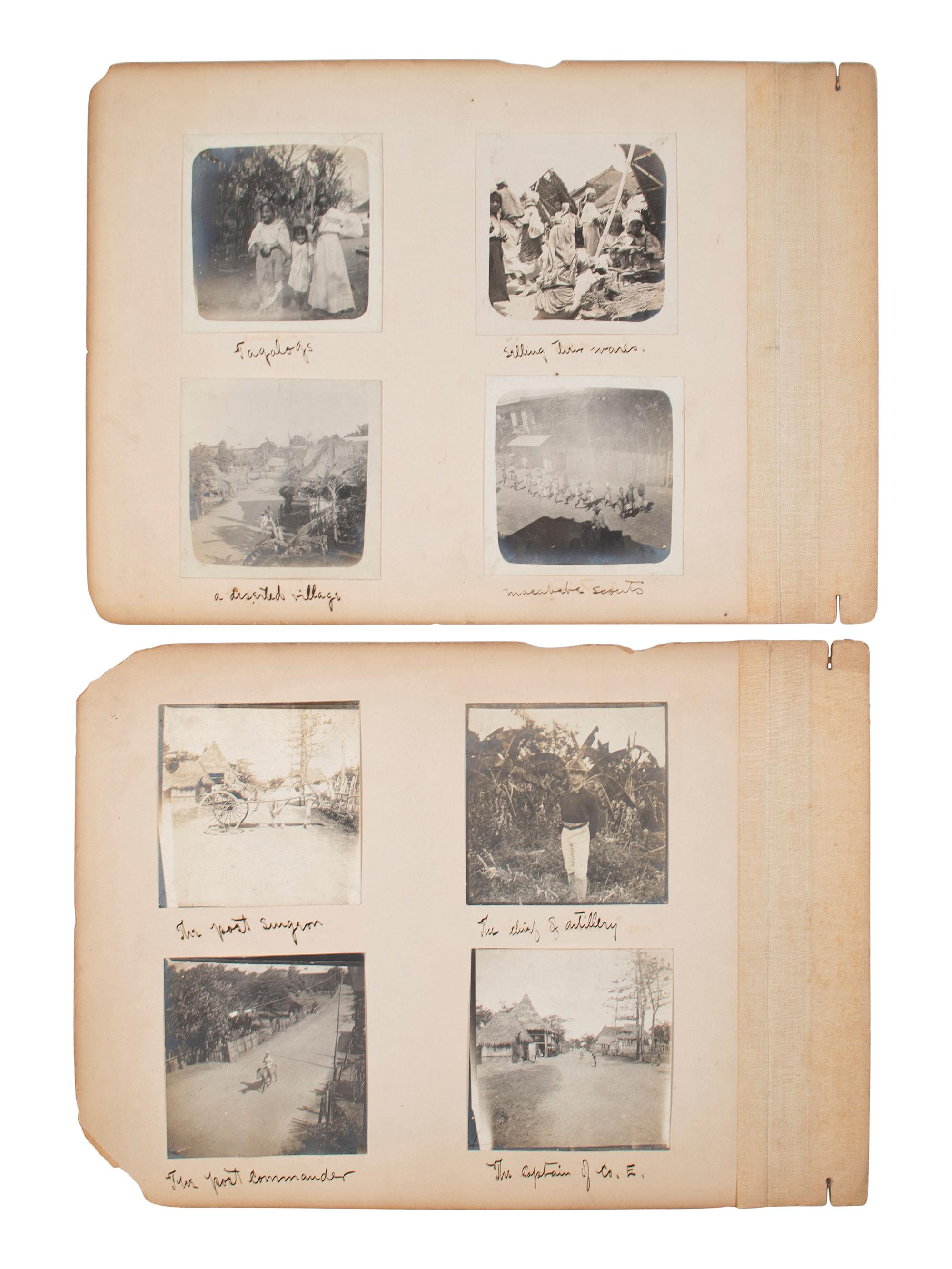 [EARLY PHOTOGRAPHY]. A large group of international photographs including images from Philippines, Japan, Egypt, Italy, and Spain, comprising:
