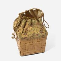 Ed Rossbach (American, 1914-2002) Bamboo Box-Form Basket, USA, circa 1960s