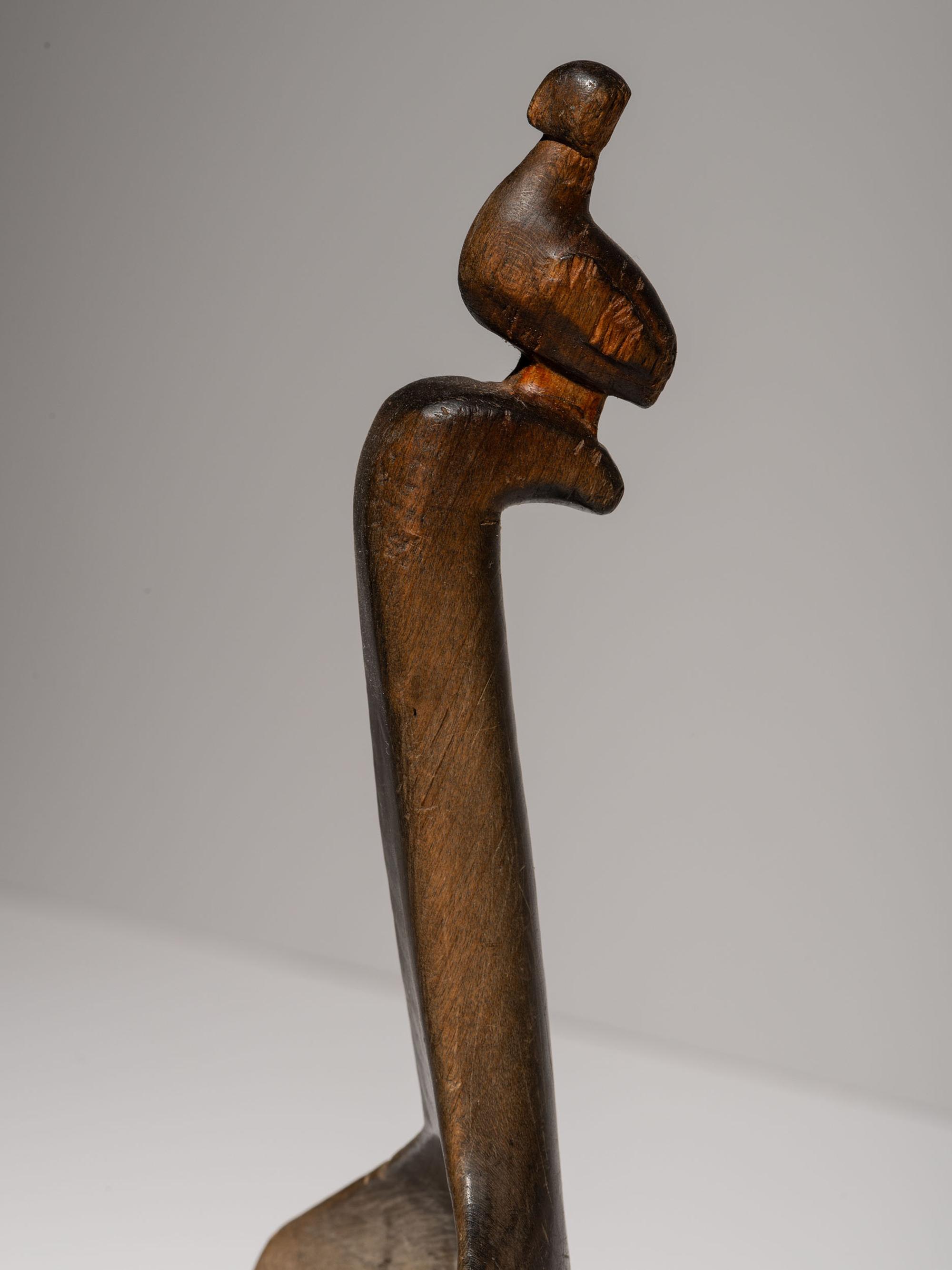 Eastern Woodlands Carved Effigy Spoons