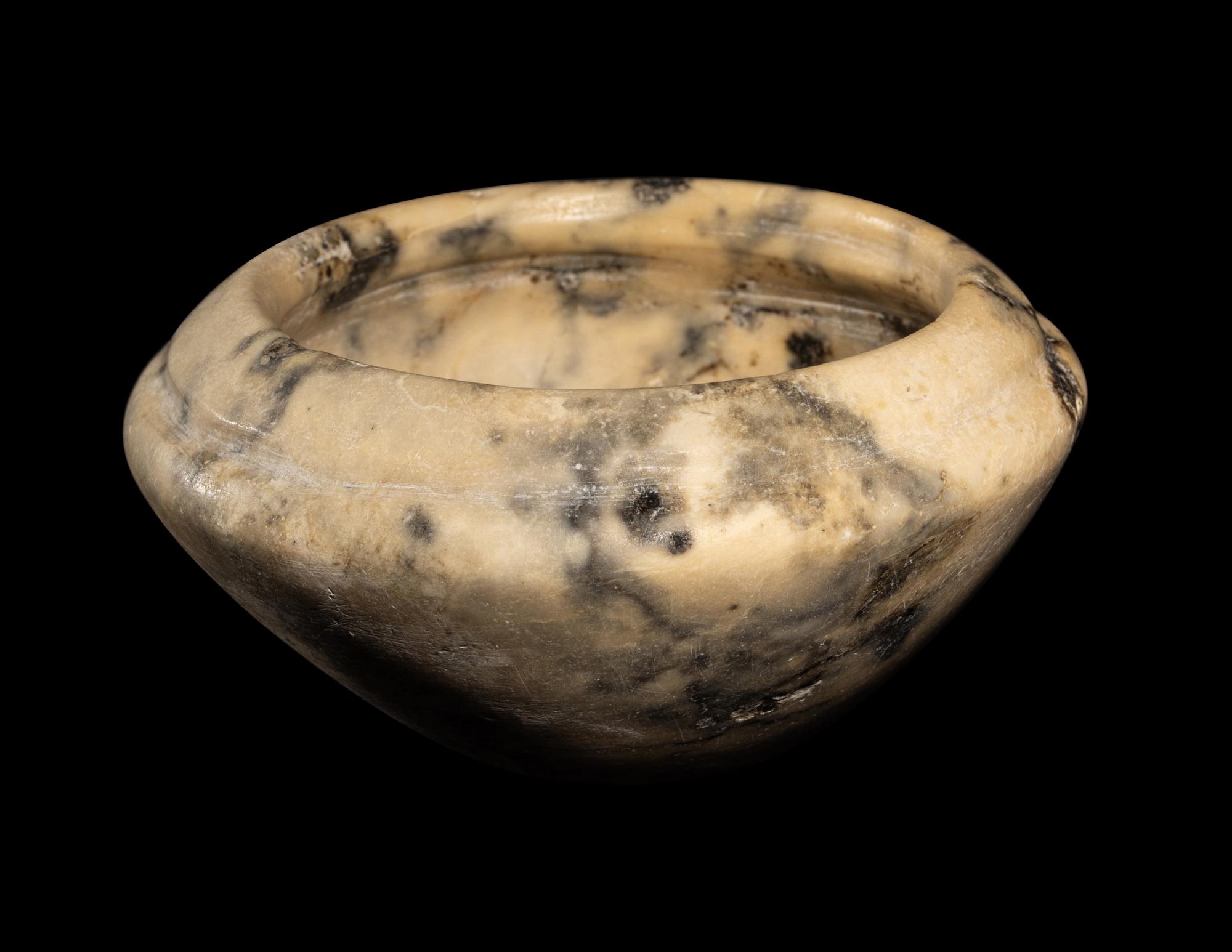 An Egyptian Diorite Bowl