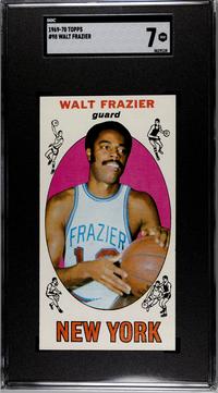 A Group of 12 SGC Graded 1969 Topps Hall of Fame and Rookie Basketball Cards
