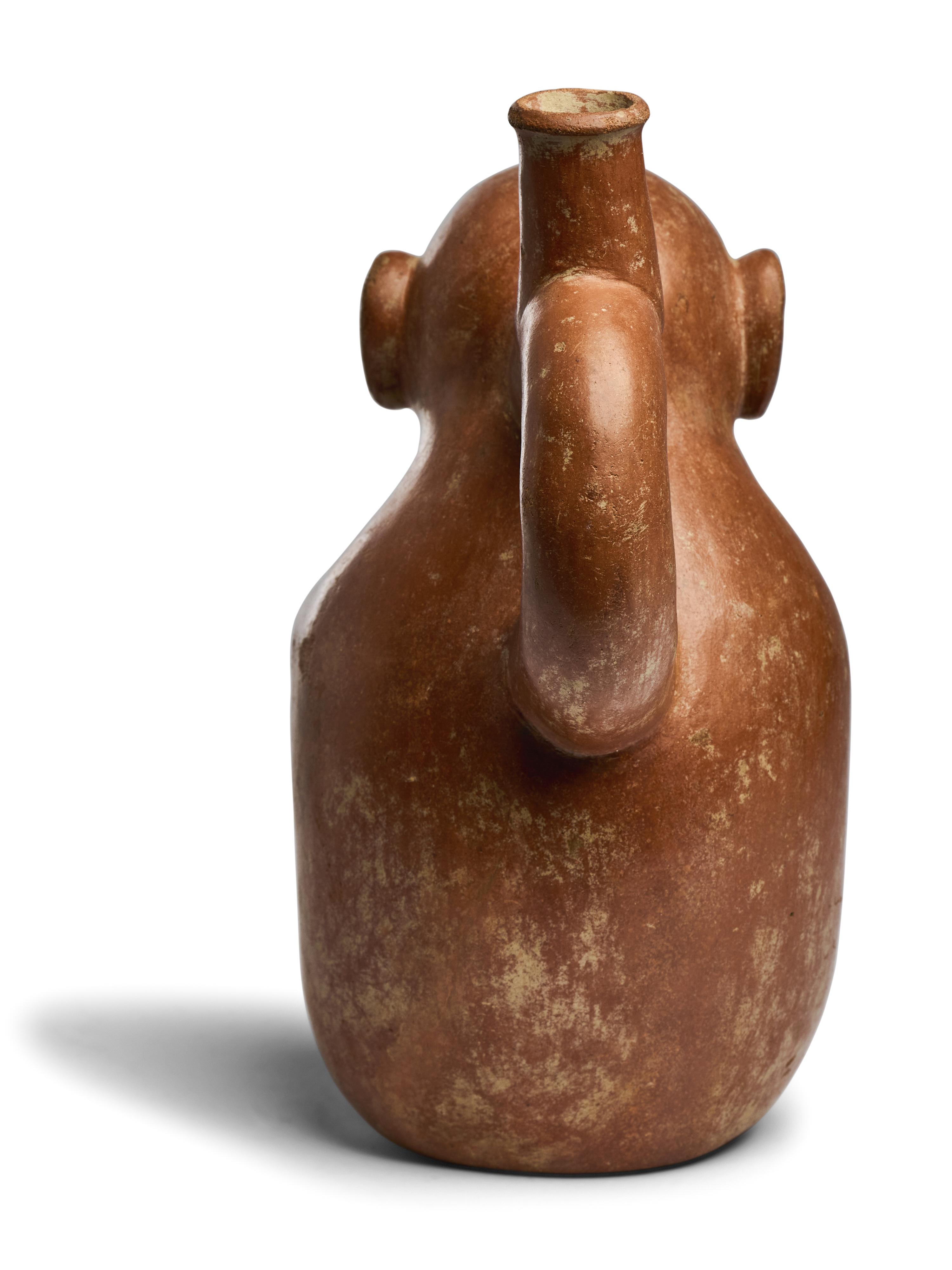 A Moche Monkey Vessel