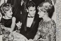Unlabelled Givenchy Top Worn by Actress Carroll Baker, with Two Associated Photographs, 1962