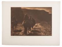 CURTIS, Edward (1868-1952). Group of 22 photogravures, most from portfolio 1 of The North American Indian.
