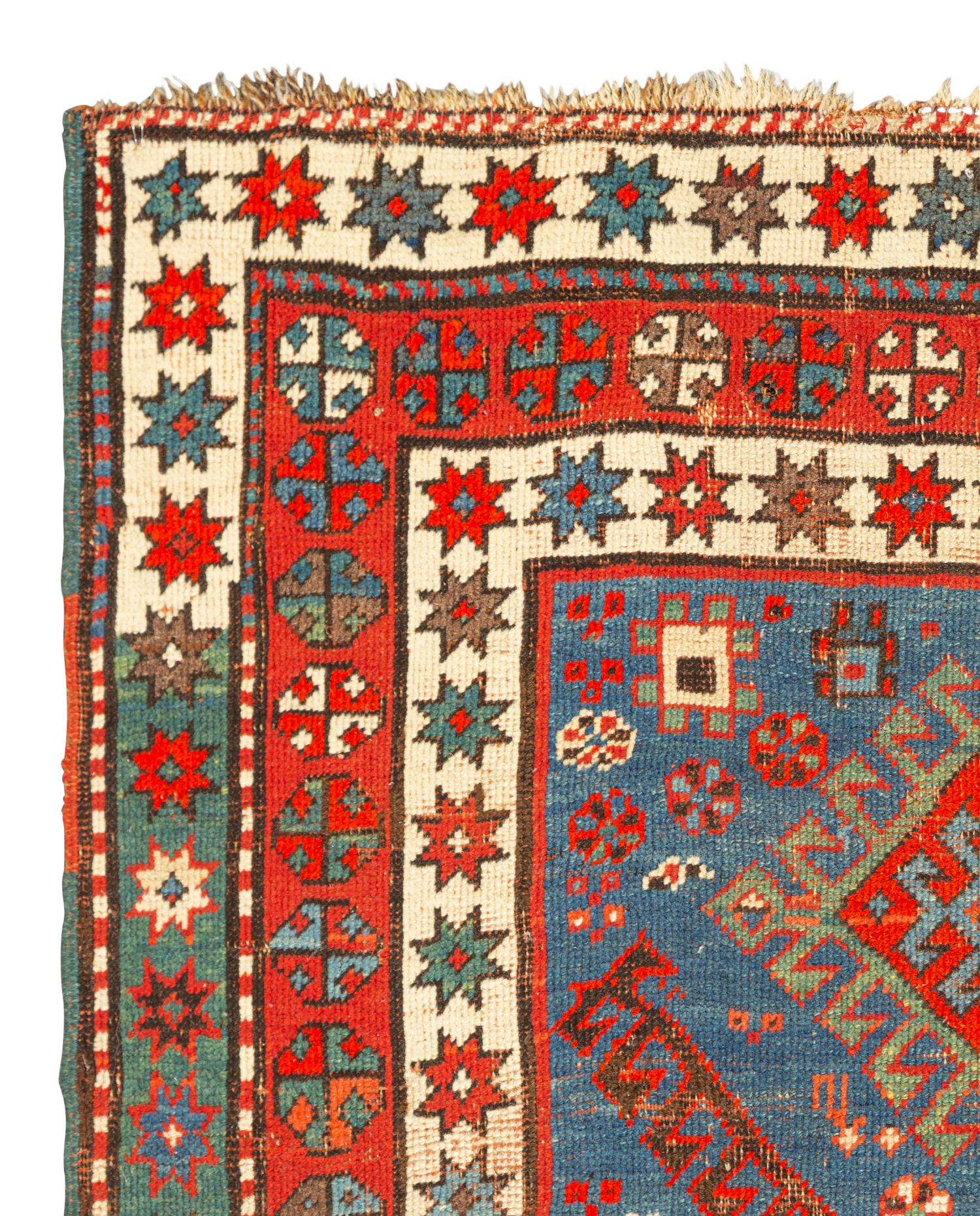 A Kazak Wool Runner