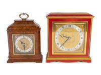 Two Elliott Clocks Retailed by Garrard and Company