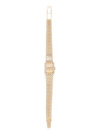 OMEGA, 18K BICOLOR GOLD AND DIAMOND WATCH