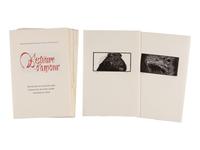 [MOSER, Barry, illustrator]. Portfolio of plates for Master Richard's Bestiary of Love and Response. Bestiare d’amour . [West Hatfield, MA: Pennyroyal Press, 1985].