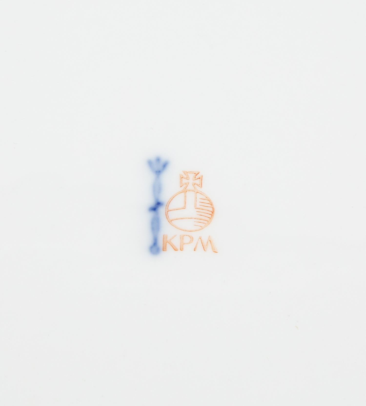 A Set of Twelve Berlin (K.P.M.) Porcelain Chargers