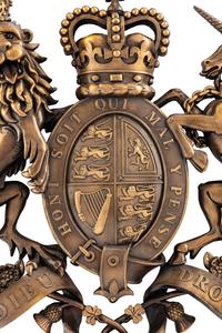 A Cast Composition Coat of Arms of the United Kingdom