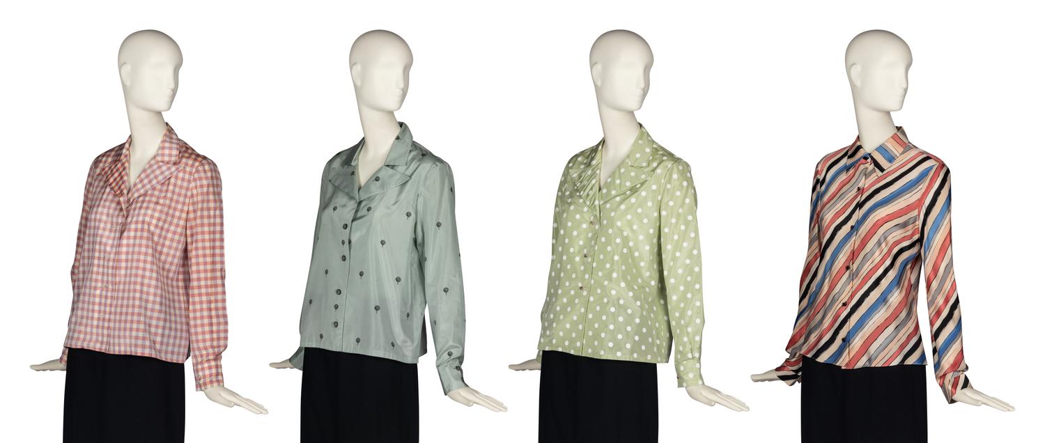 Four Geoffrey Beene Blouses