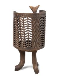 A Carved African Chair