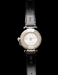 CARTIER, REF. WSPA0030 STAINLESS STEEL 'PASHA' MOONPHASE WATCH