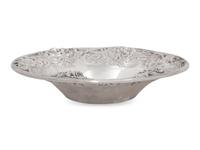 An American Silver Repousse Bowl