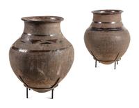 Two Neolithic Style Pottery Jars