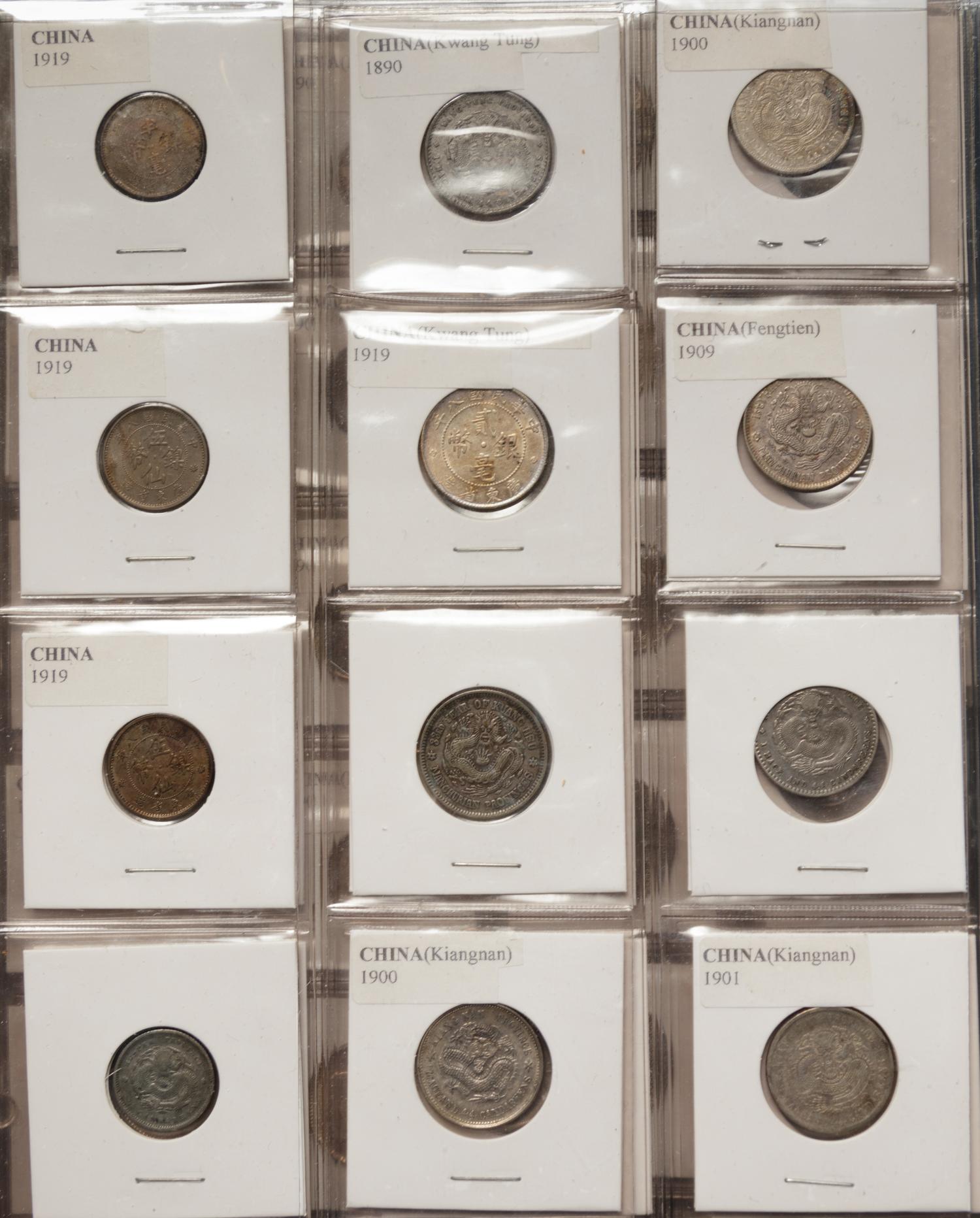 A Large Collection of Chinese Coins and Pendants
