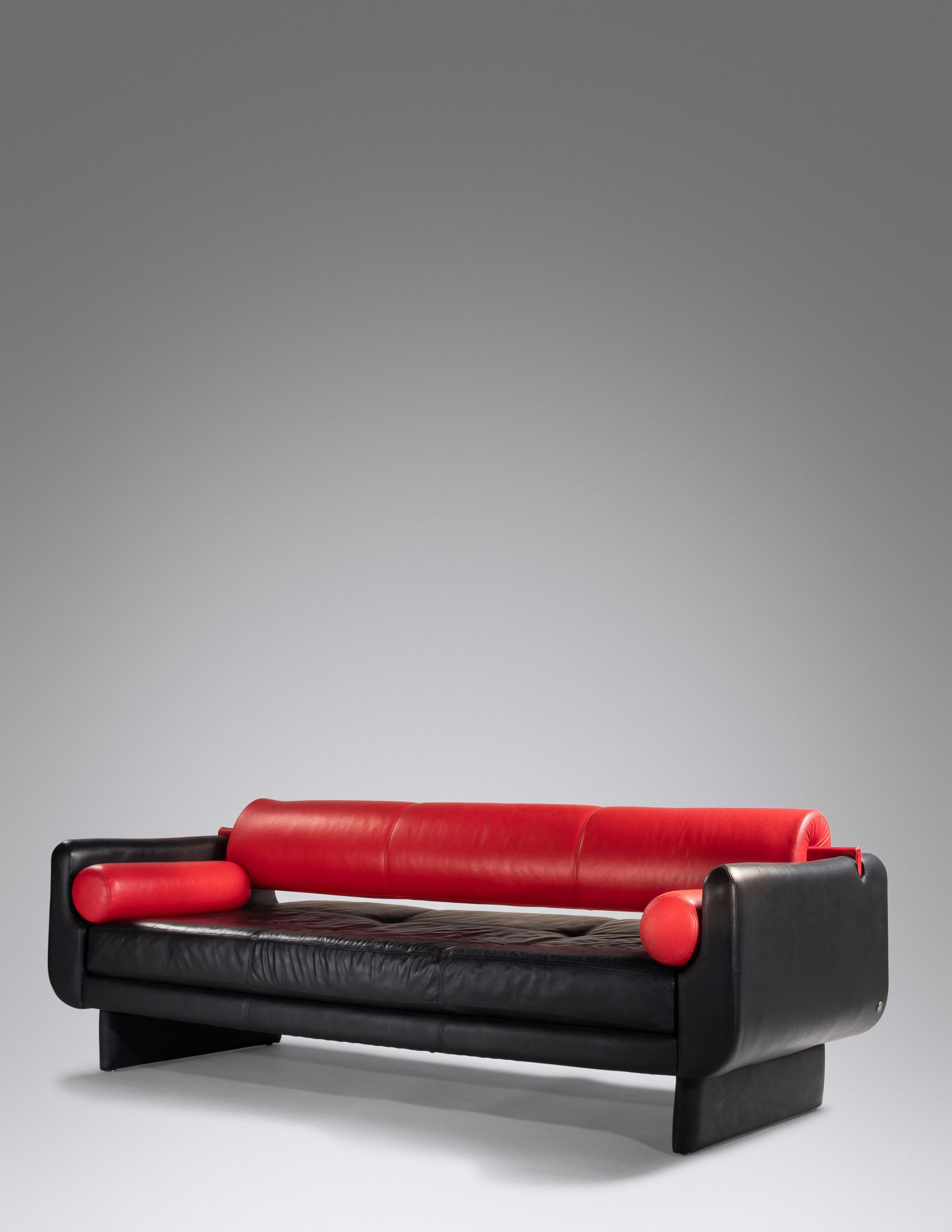Matinee Sofa/Daybed and Ottoman American Leather Studios, USA