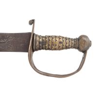 Leech & Rigdon Naval Cutlass & Scabbard