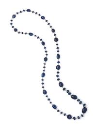 SAPPHIRE BEAD NECKLACE