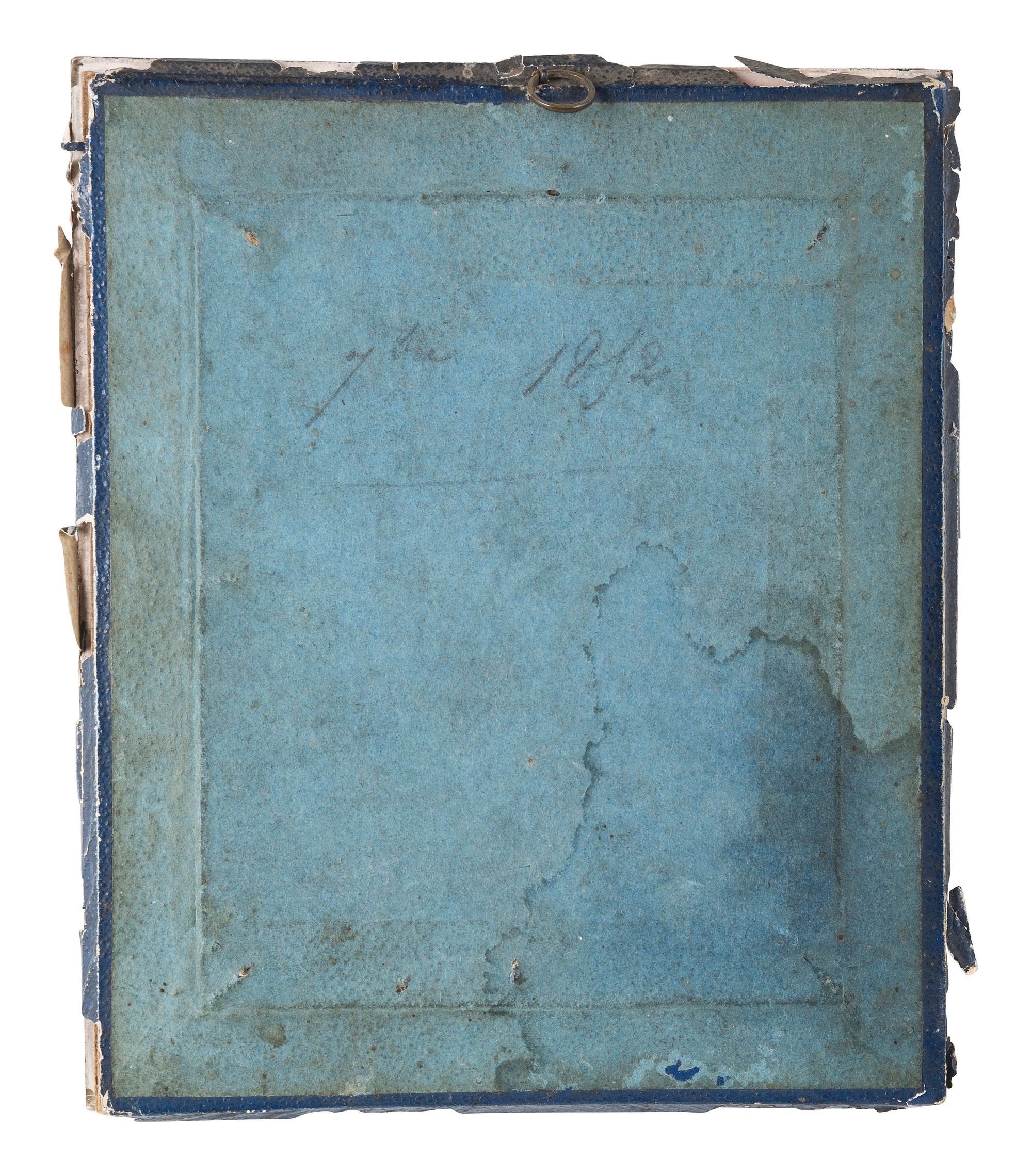 [EARLY PHOTOGRAPHY]. 8 likely European daguerreotype portraits of groups in passe partout mounts.
