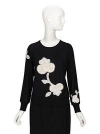 Chanel, Four Black & White Tops
