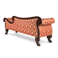 A Classical Mahogany Recamier