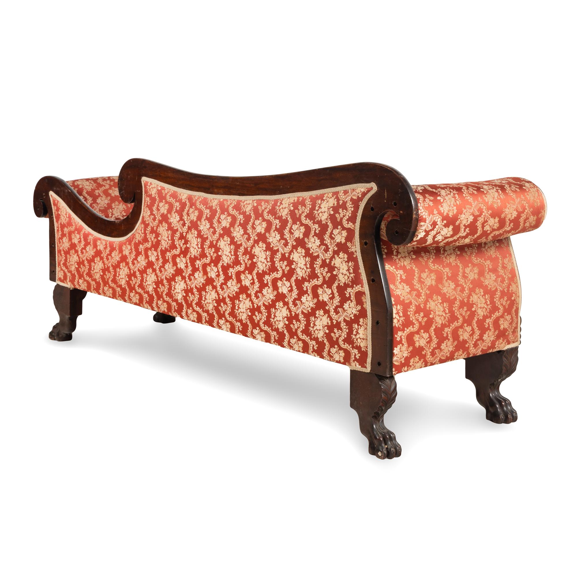 A Classical Mahogany Recamier