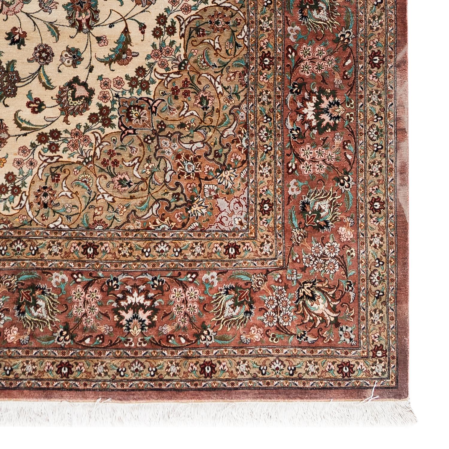 A Qum Silk Rug