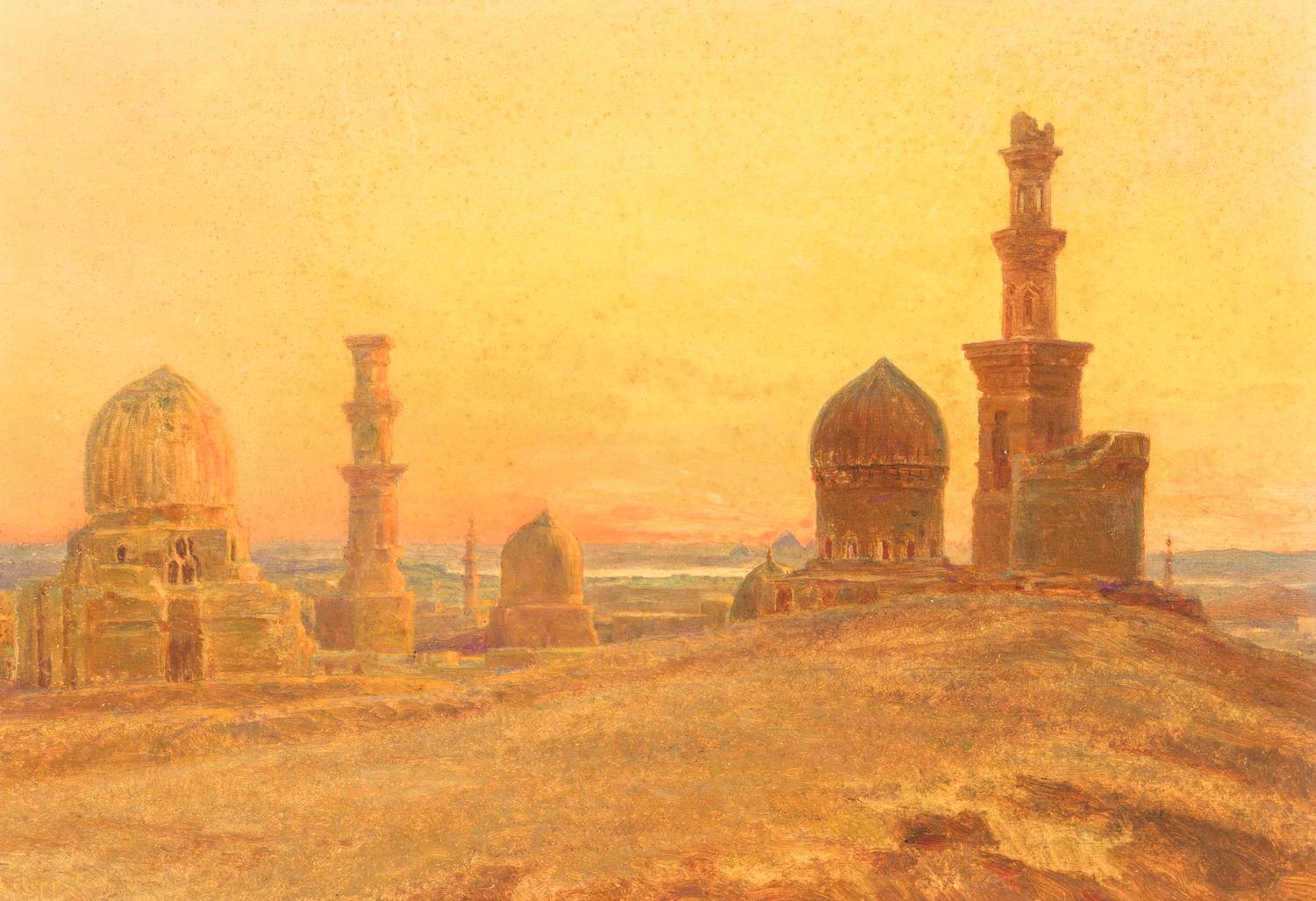 Tombeaux des Kalifes and Les Pyramides à Soleil Levant (a pair of works)