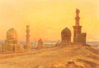 Tombeaux des Kalifes and Les Pyramides à Soleil Levant (a pair of works)