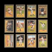 A Complete Run of 1984-97 Series One Through Nine Perez-Steele Baseball Hall of Fame Great Moments Cards