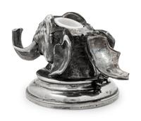 An English Silver-Plate Zoomorphic Ink Well