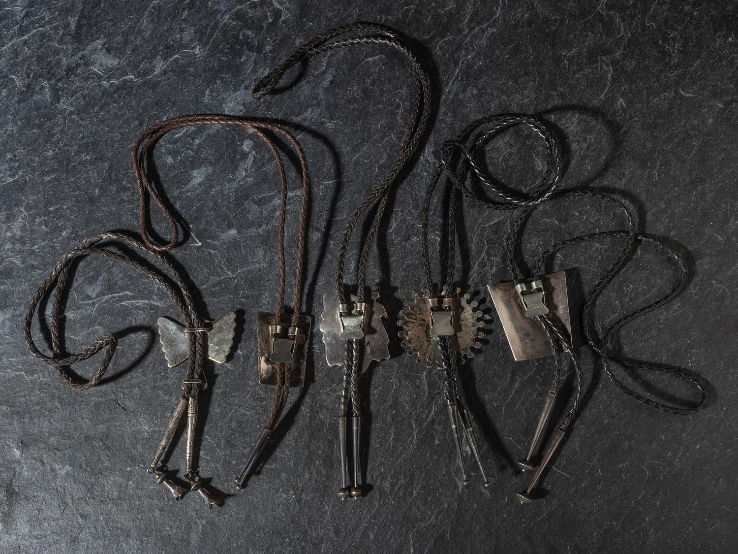 Navajo and Zuni Bolo Ties