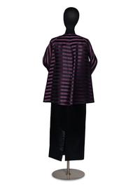 Geoffrey Beene Purple and Black Ensemble
