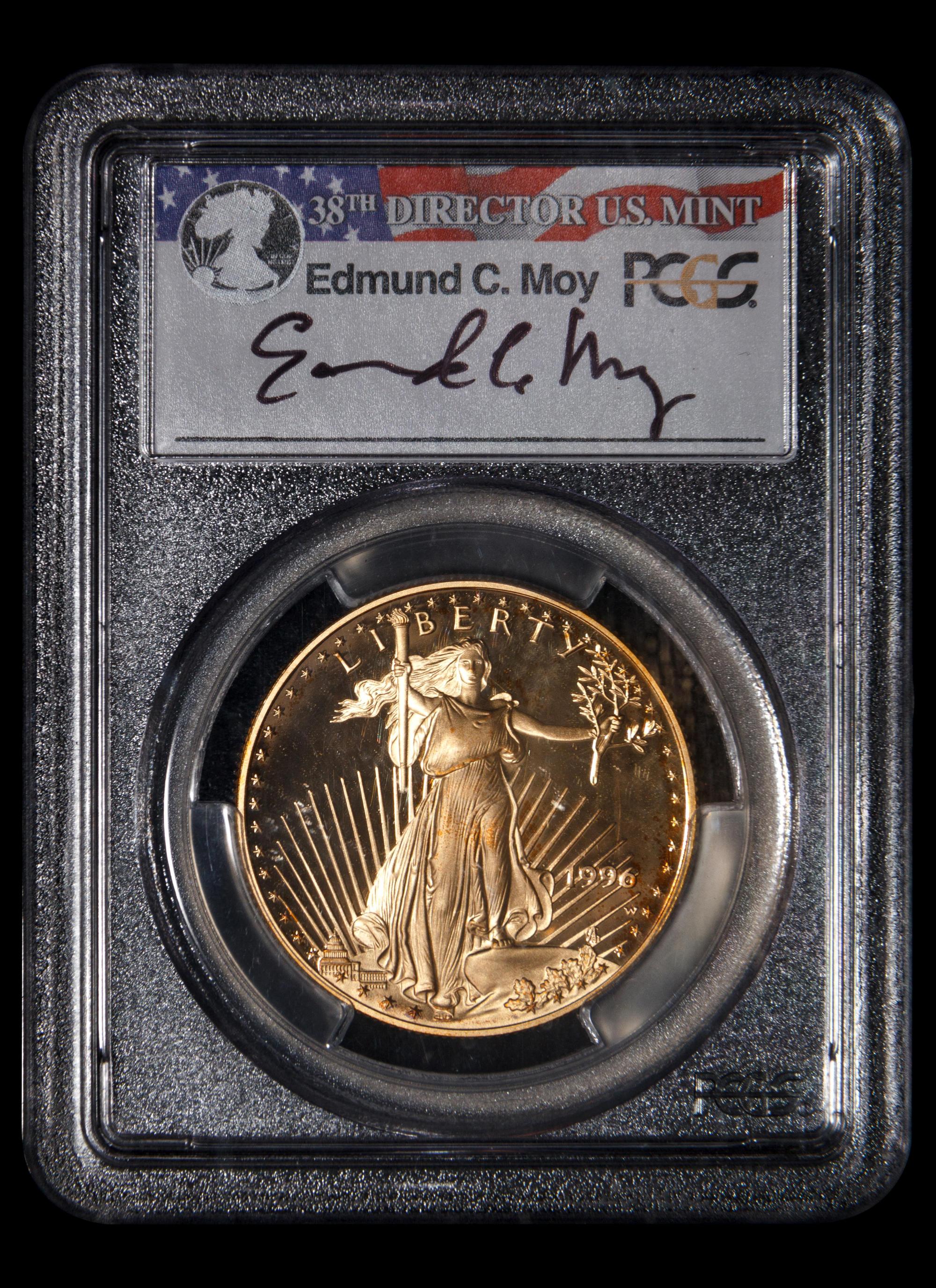 A 1996 Gold Eagle $50 Proof (PCGS PF70 DCAM)