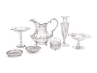 A Group of American Silver Table Articles