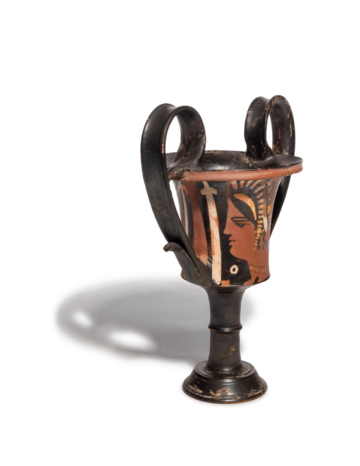 An Apulian Red-Figured Kantharos