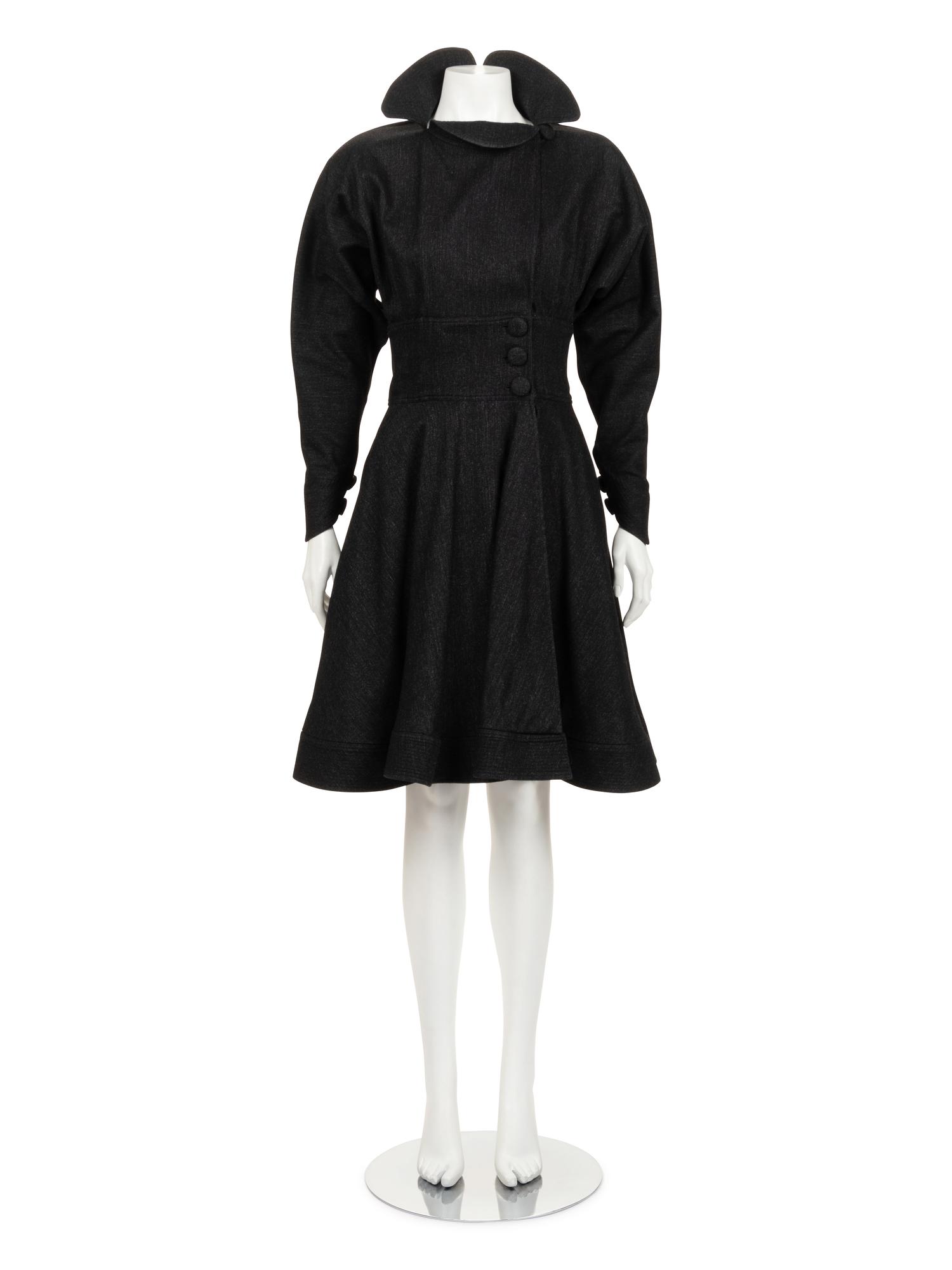 Fendi 365 Wool Coat, 1980-90s