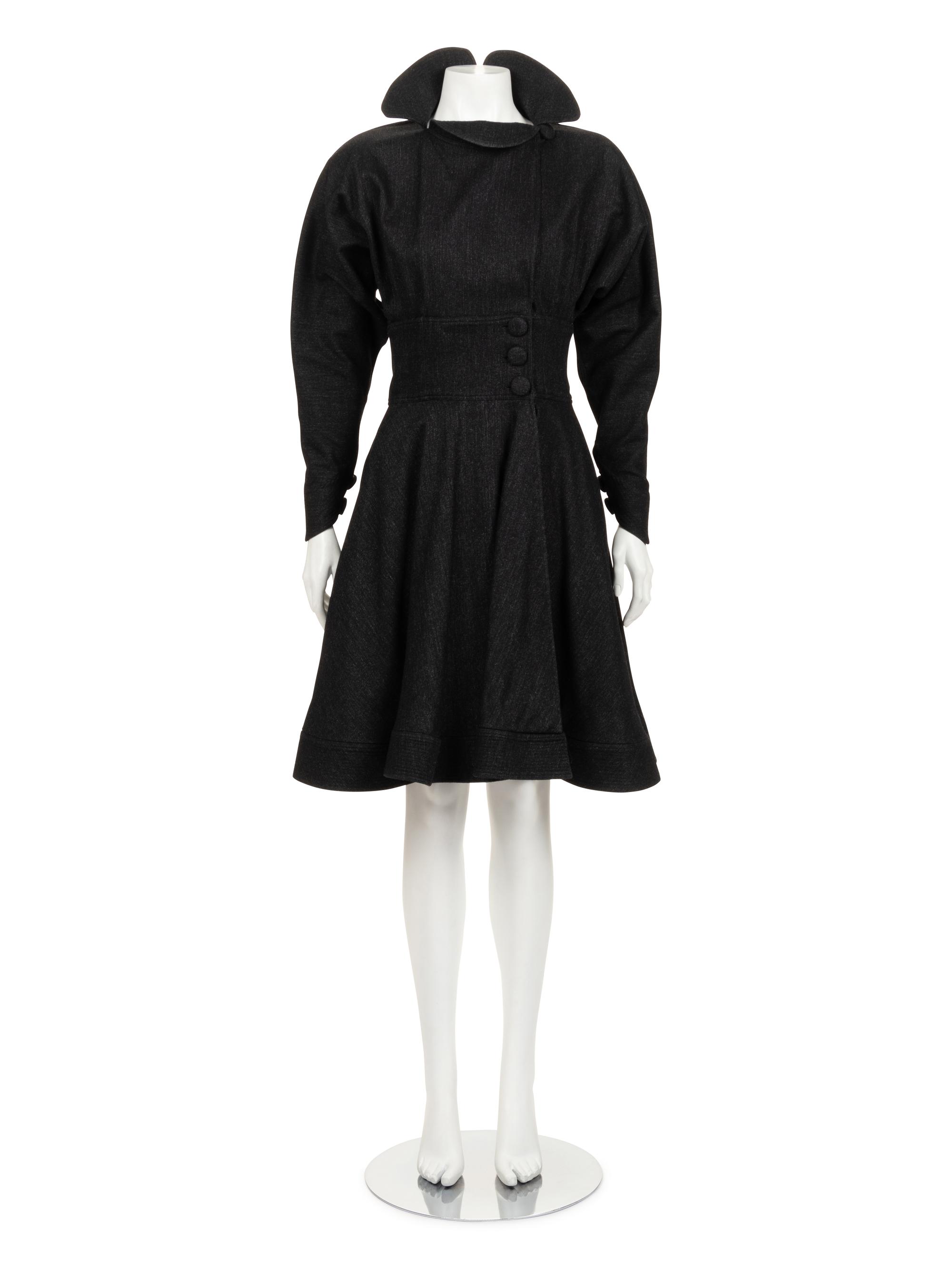 Fendi 365 Wool Coat, 1980-90s
