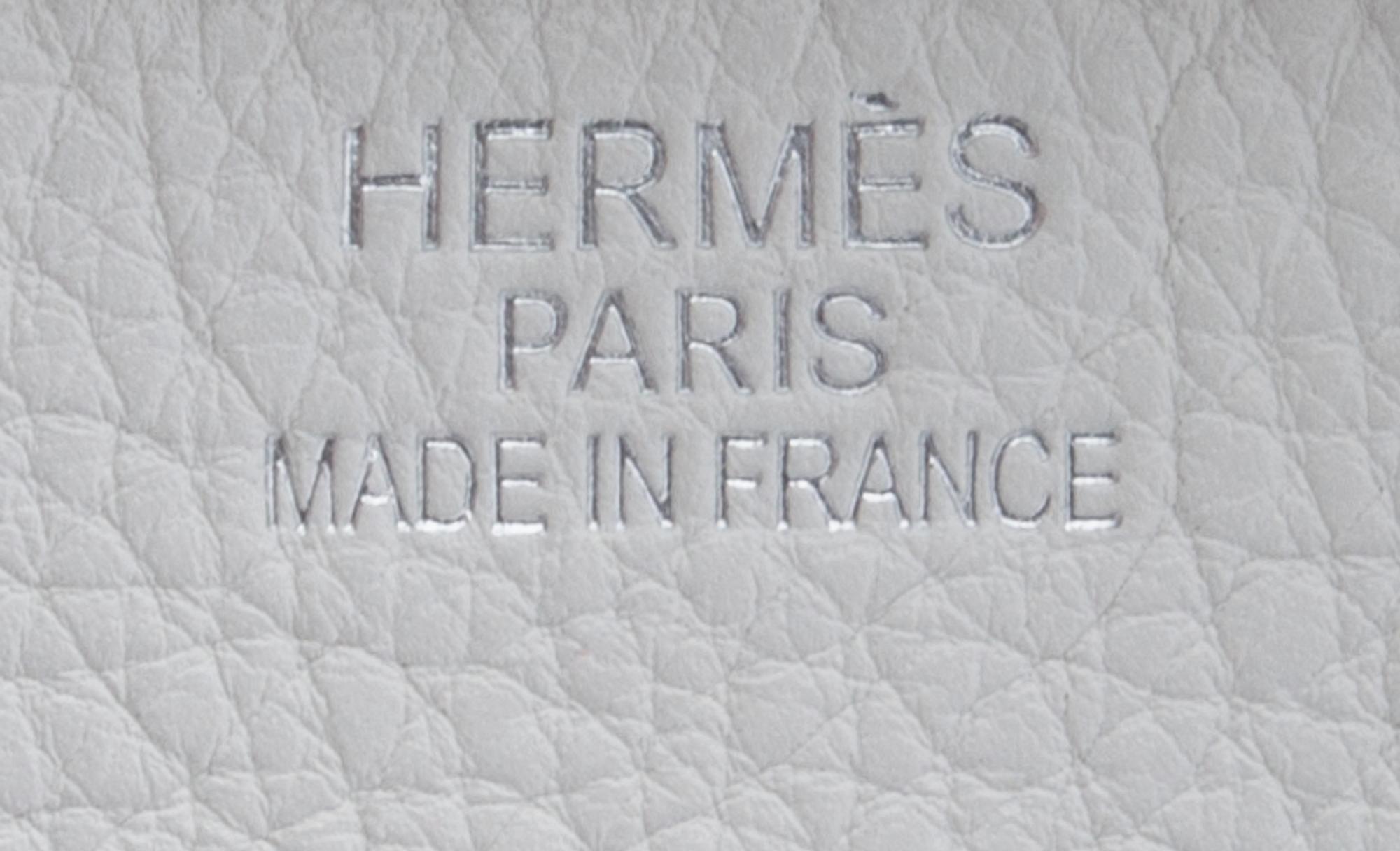 Hermès White 35cm Birkin Bag, 2008