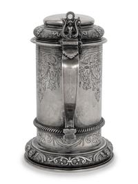 An English Silver-Gilt Tankard
