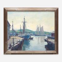 Emile Albert Gruppe (American, 1896–1978) September Morning, Gloucester, MA