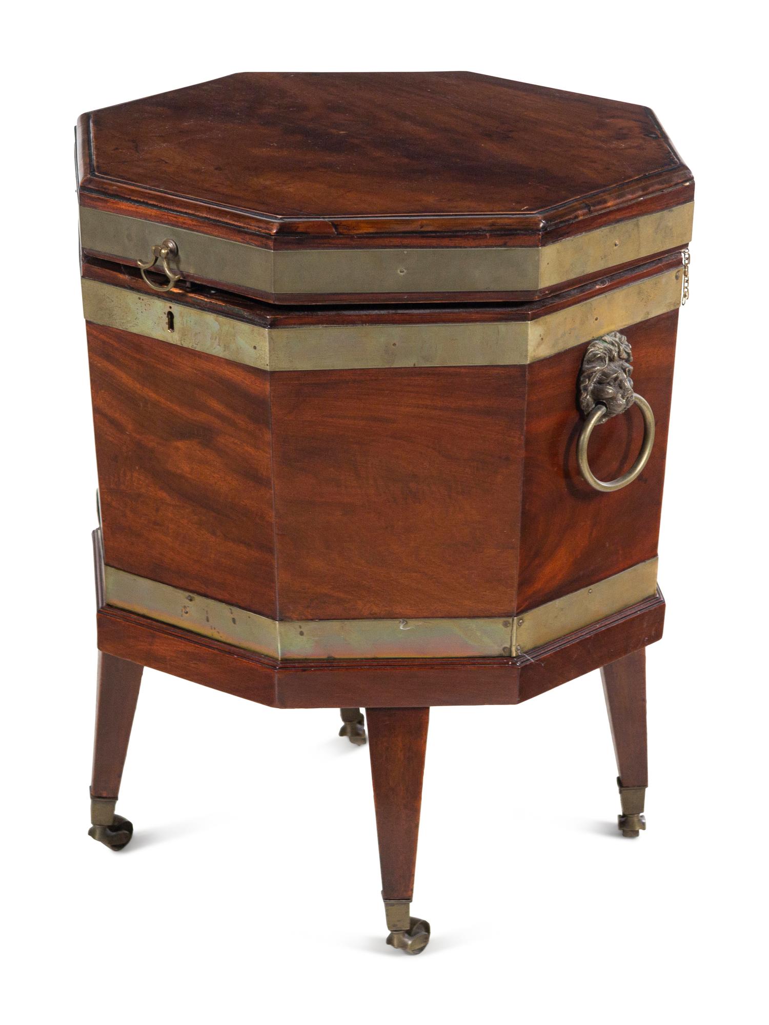 A George III Mahogany Cellarette