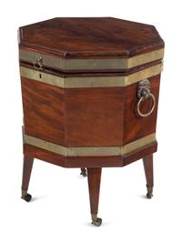 A George III Mahogany Cellarette