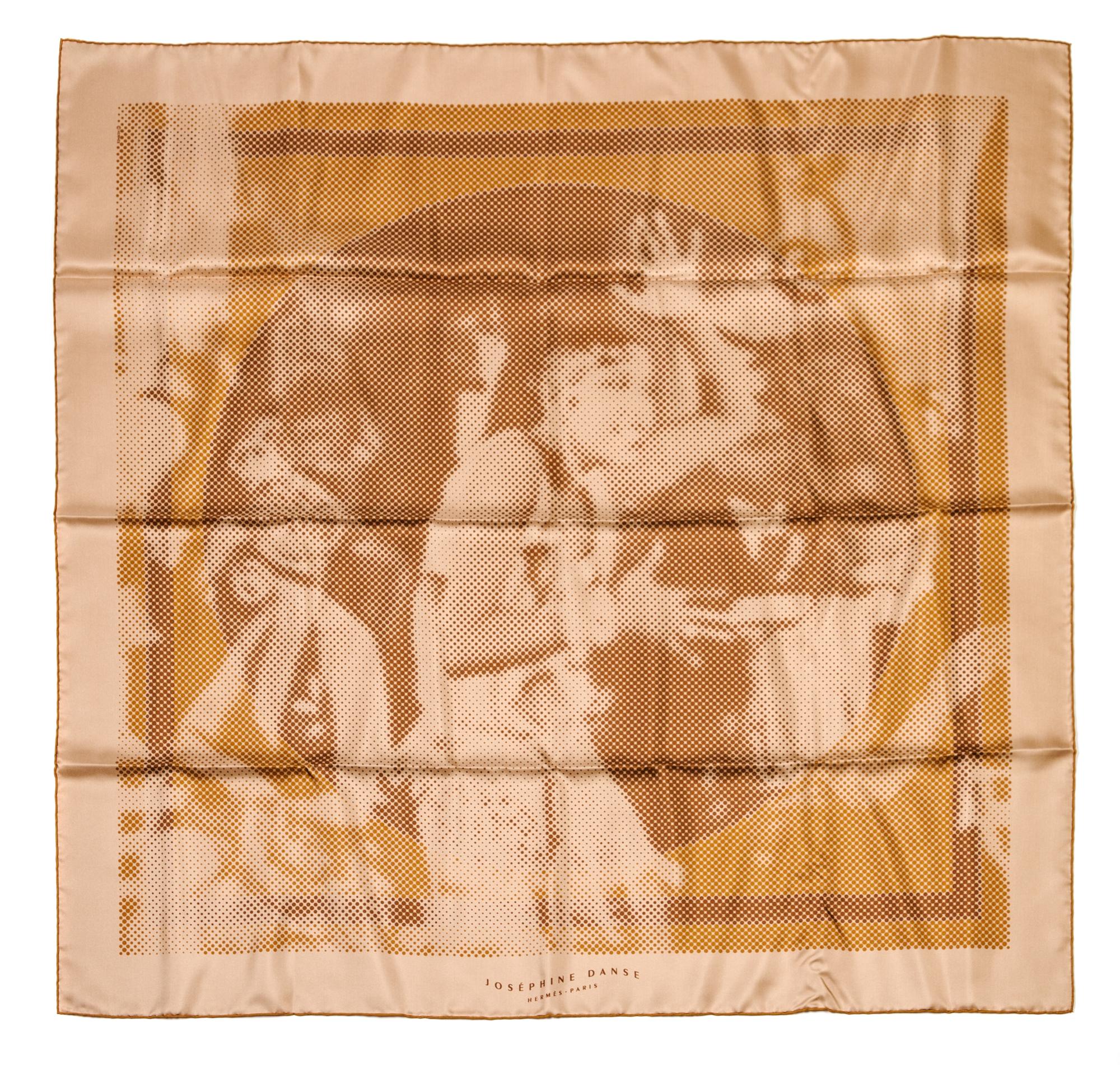 An Hermes Silk Scarf, 35 x 35 inches.