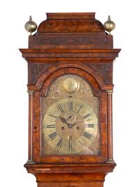 A Queen Anne Walnut Longcase Clock