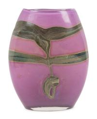 A Studio Glass Vase Attributed to Samuel Herman for Val St. Lambert