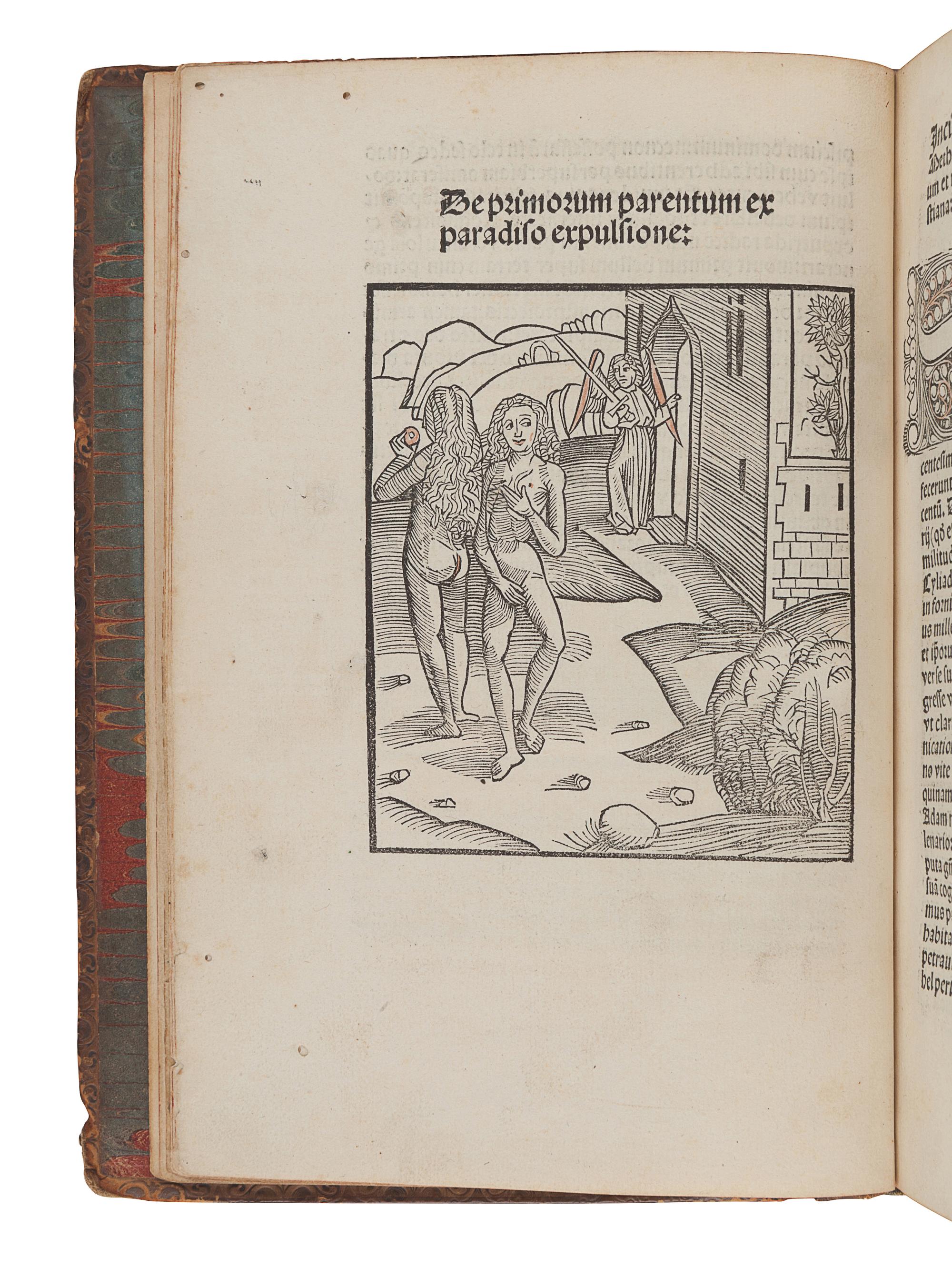 METHODIUS, Saint, Archbishop of Tyre (827-869). [Revelationes]. Revelationes divinae a sanctis angelis factae de principio mundi. Edited by Sebastian Brant. Basel: Michael Furter, 14 February 1500.