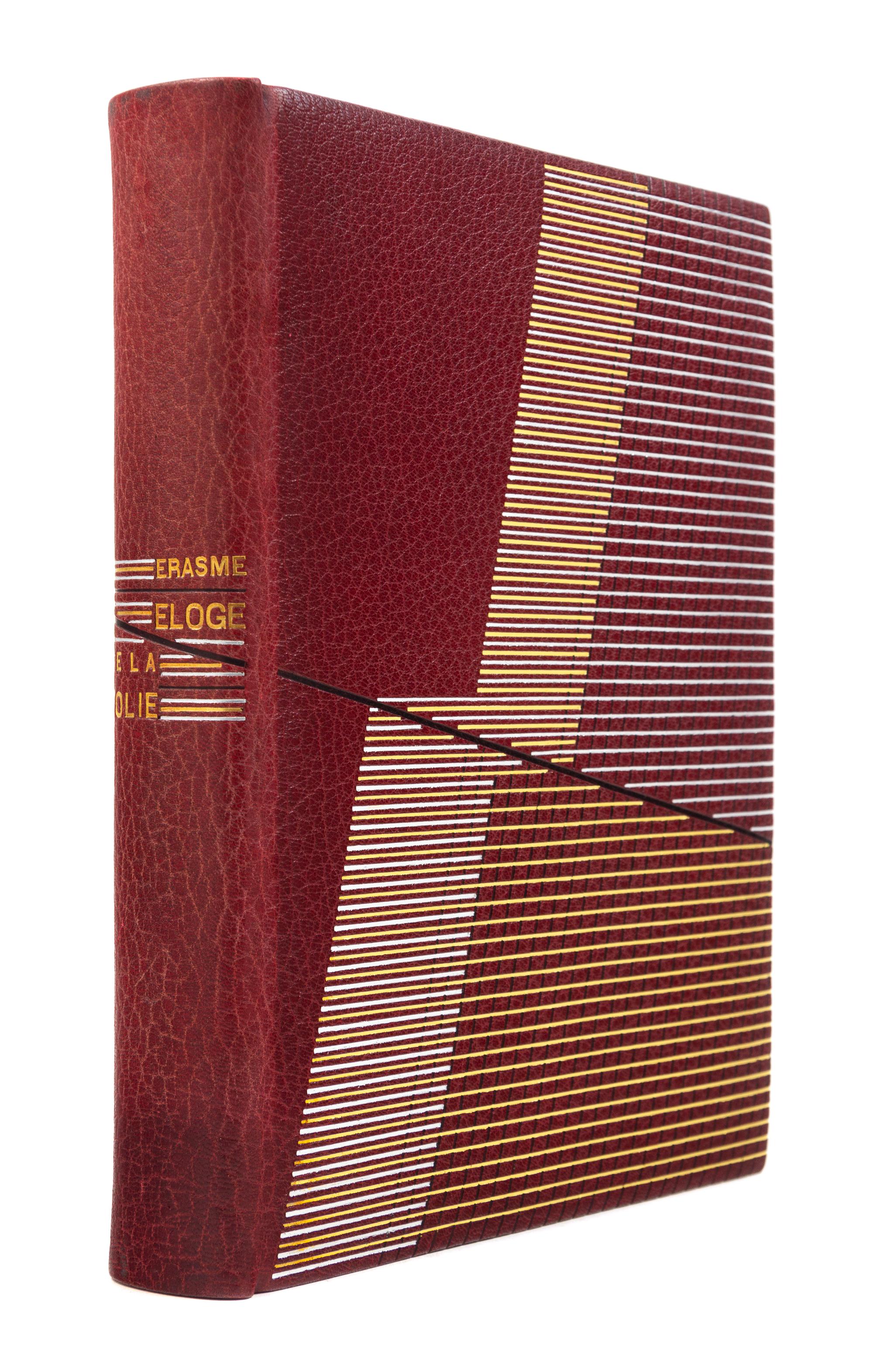 [BINDINGS]. [LÉOTARD, GENEVIÈVE - BINDER]. A group of 2 works in fine Art Deco bindings by Léotard.