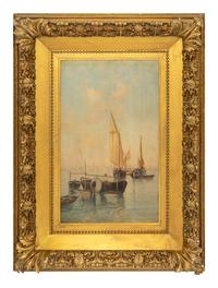 Fishermen in Venice Harbor